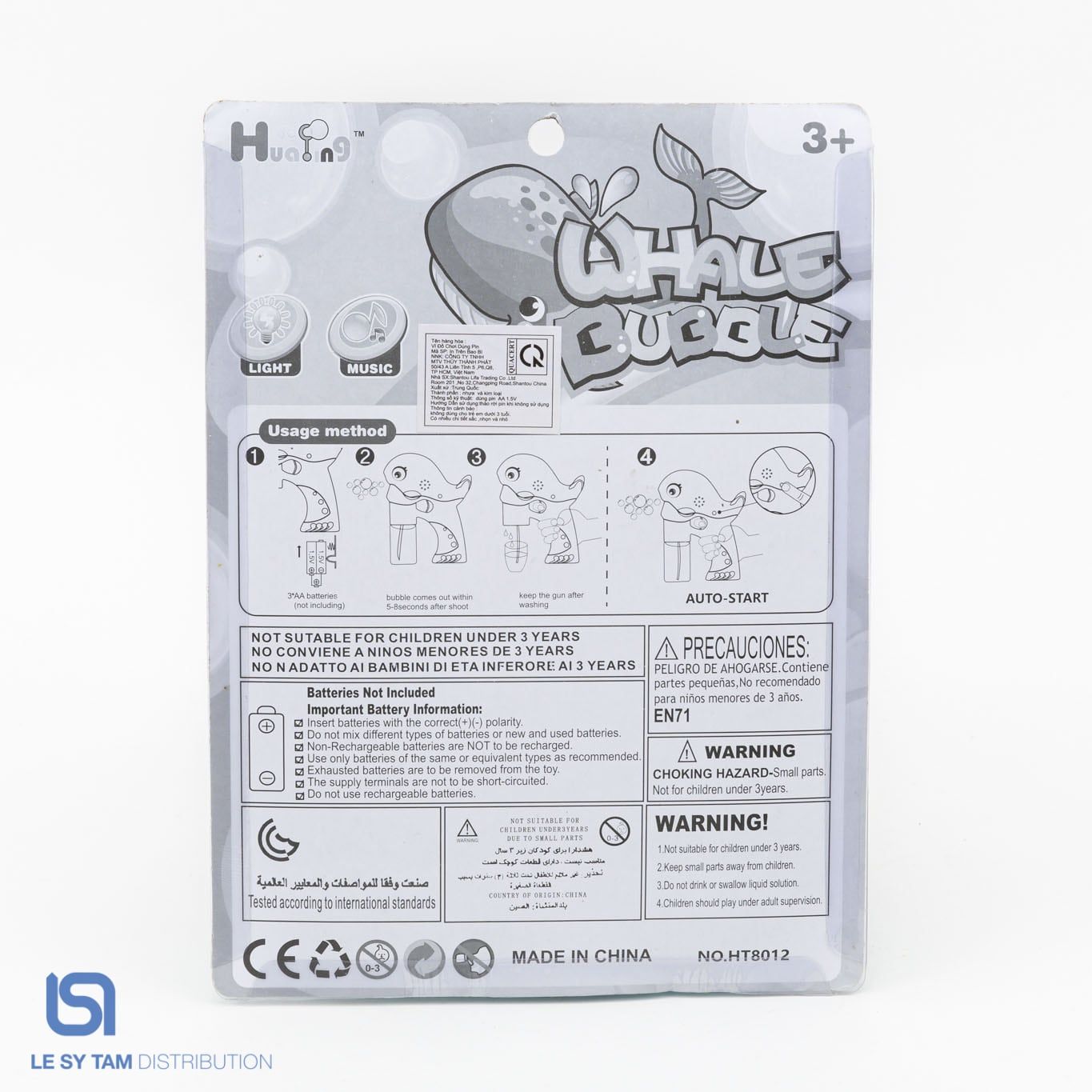  Vỉ phun xà bông HT 8012 