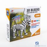  Hộp xếp hình 3D con ngựa 1006 