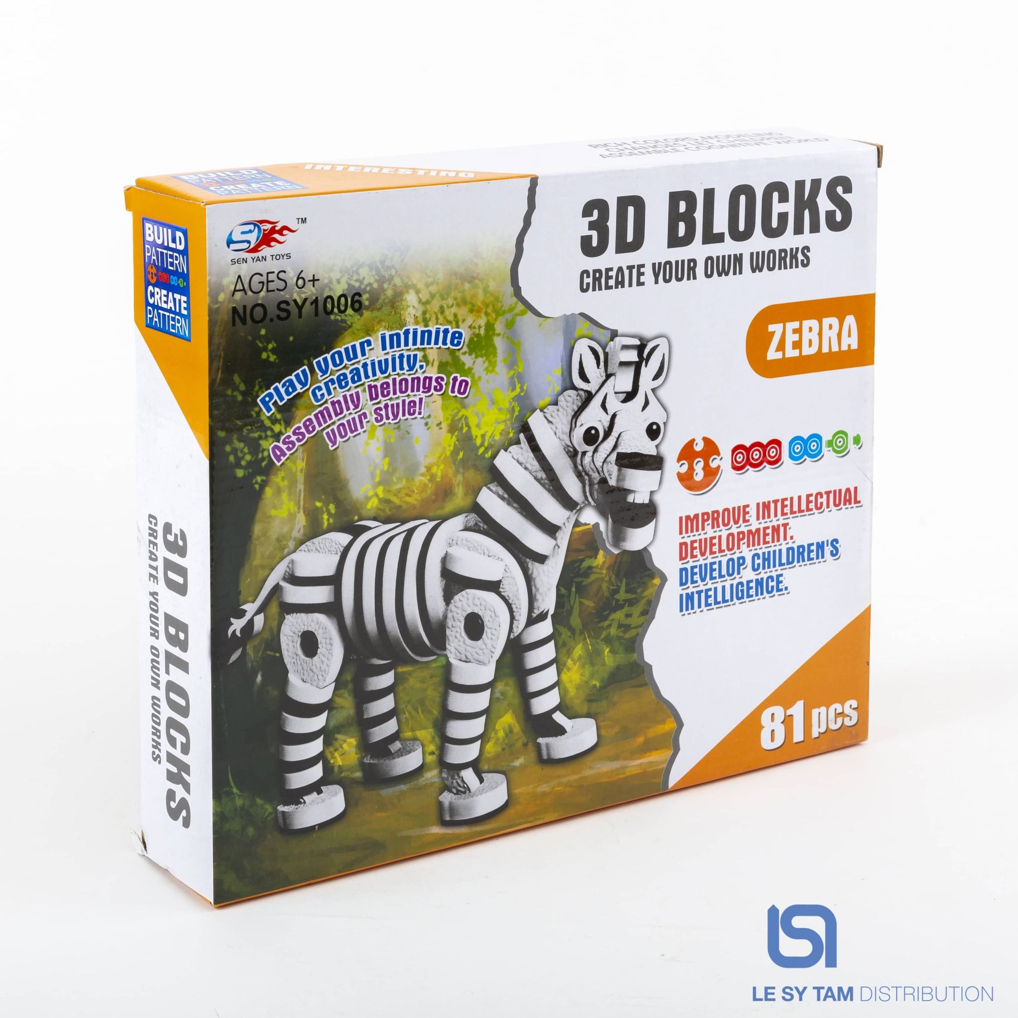 Hộp Xếp Hình 3D Con Ngựa 1006 – Lsttoys