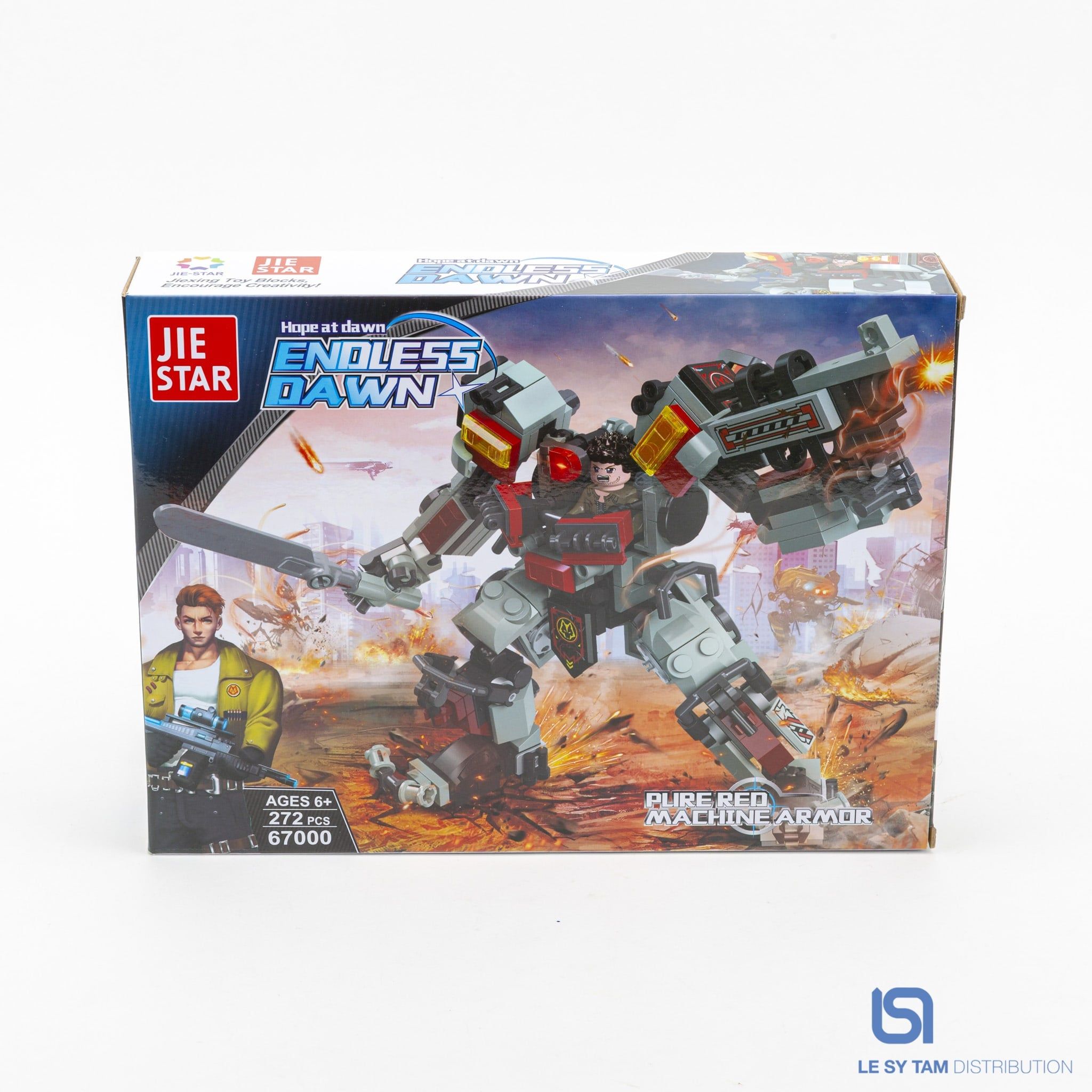  Hộp xếp hình rô bô 67000 