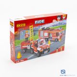  Hộp xếp hình xe cứu hỏa 3606 
