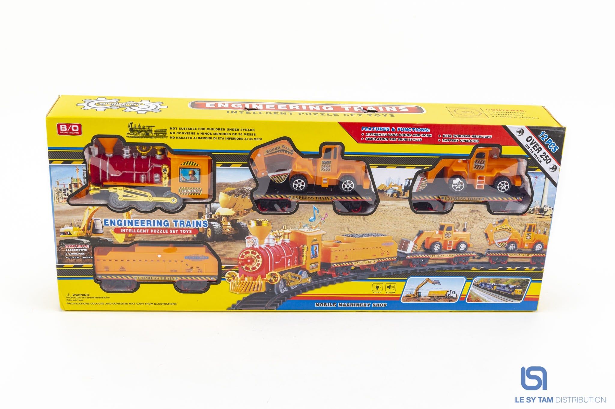  Hộp xe lửa công trình 2009-25 