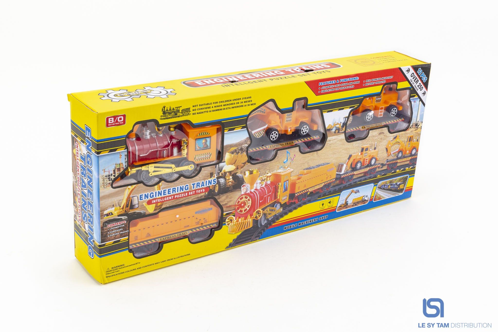  Hộp xe lửa công trình 2009-25 