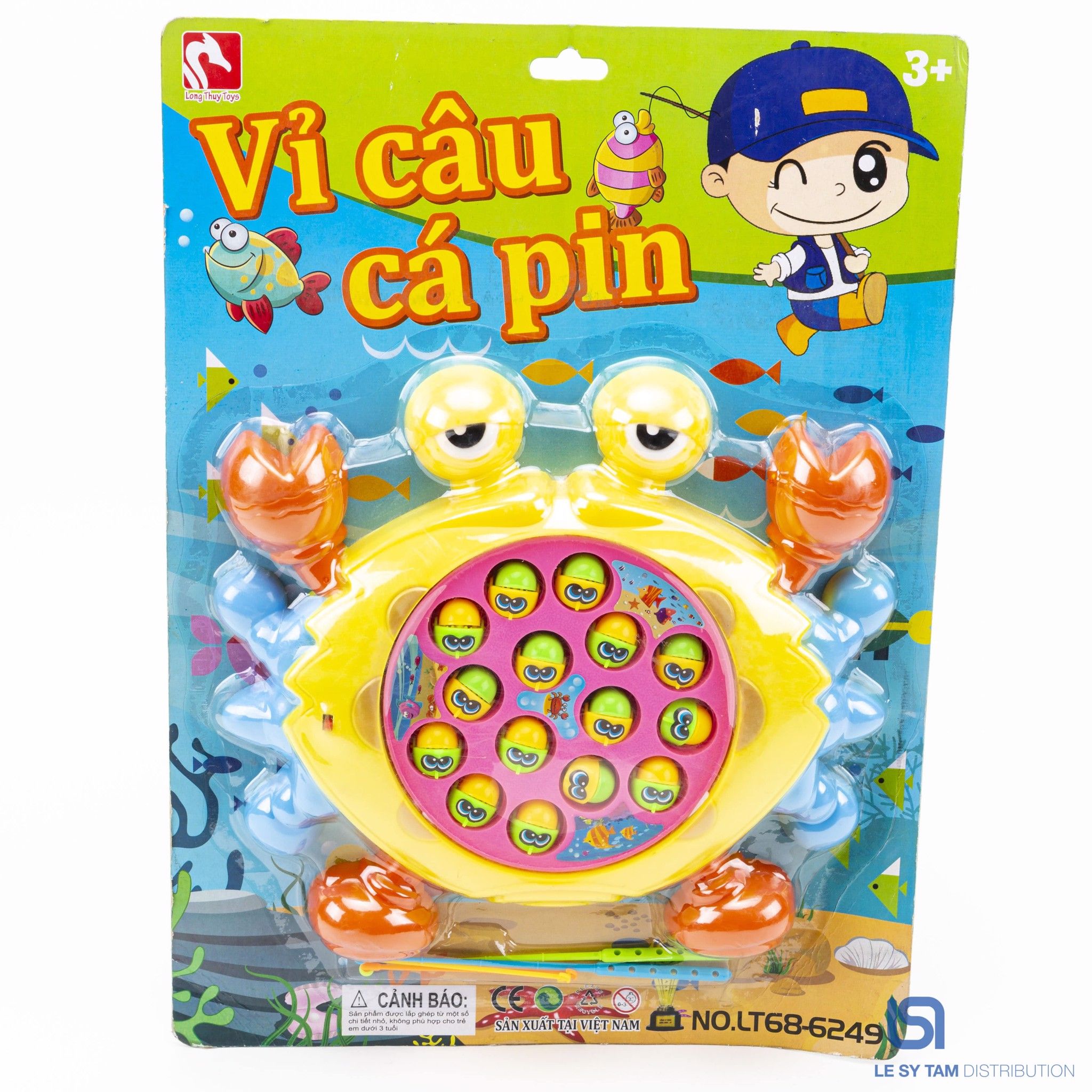  Vỉ câu cá cua pin LT6249V 