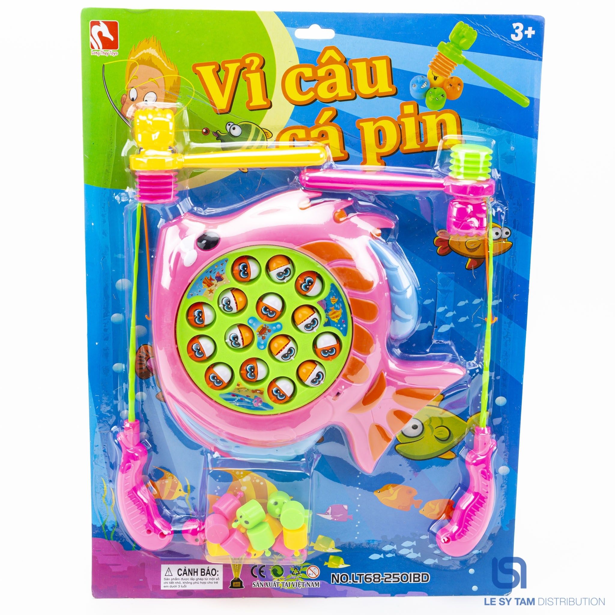  Vỉ câu cá búa đập LT2501BD 