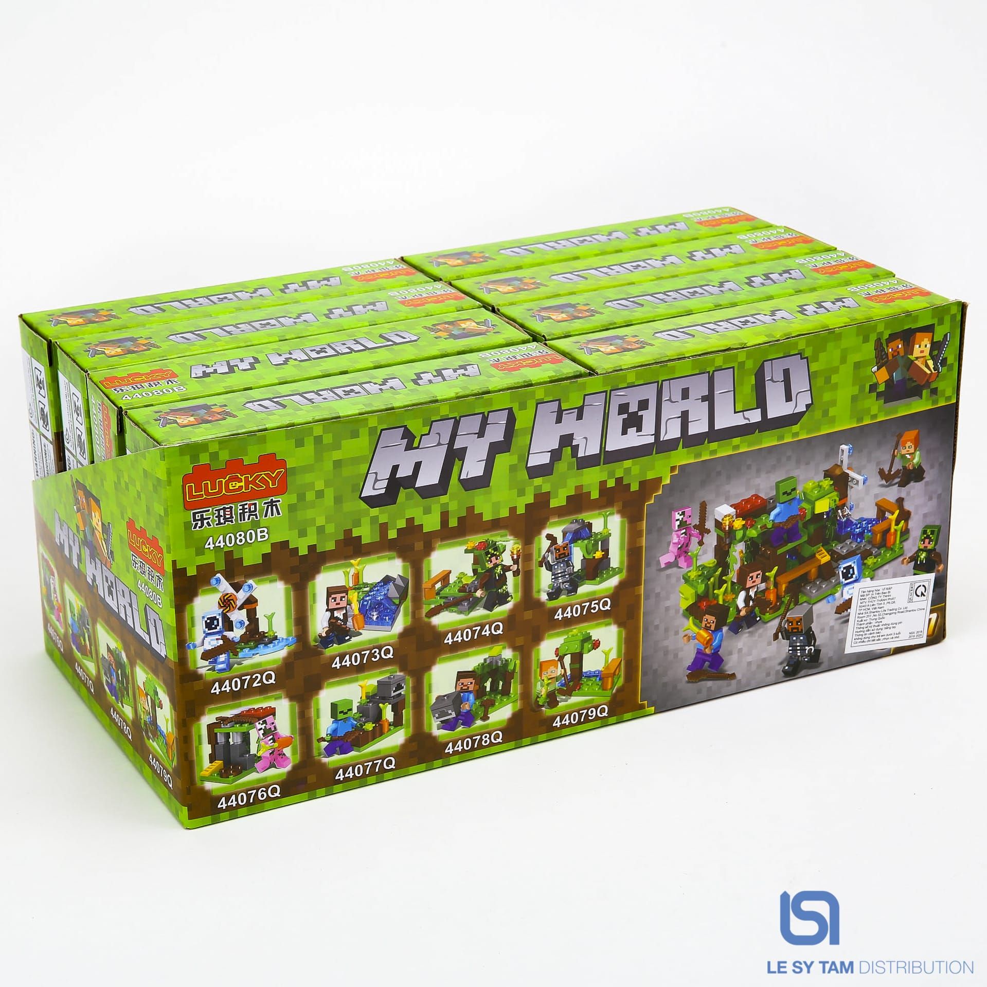  Hộp xếp hình My World 44080B 