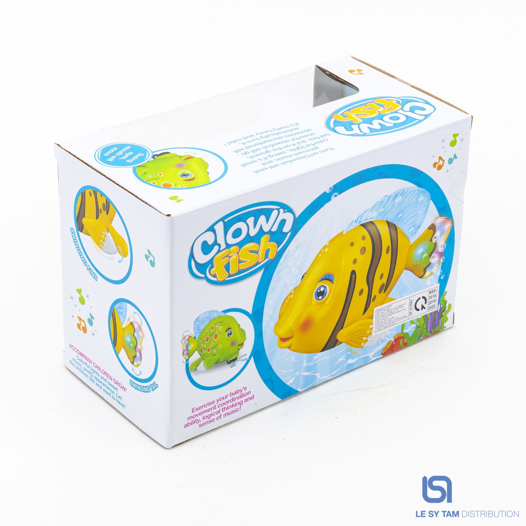  Hộp con cá pin 678 