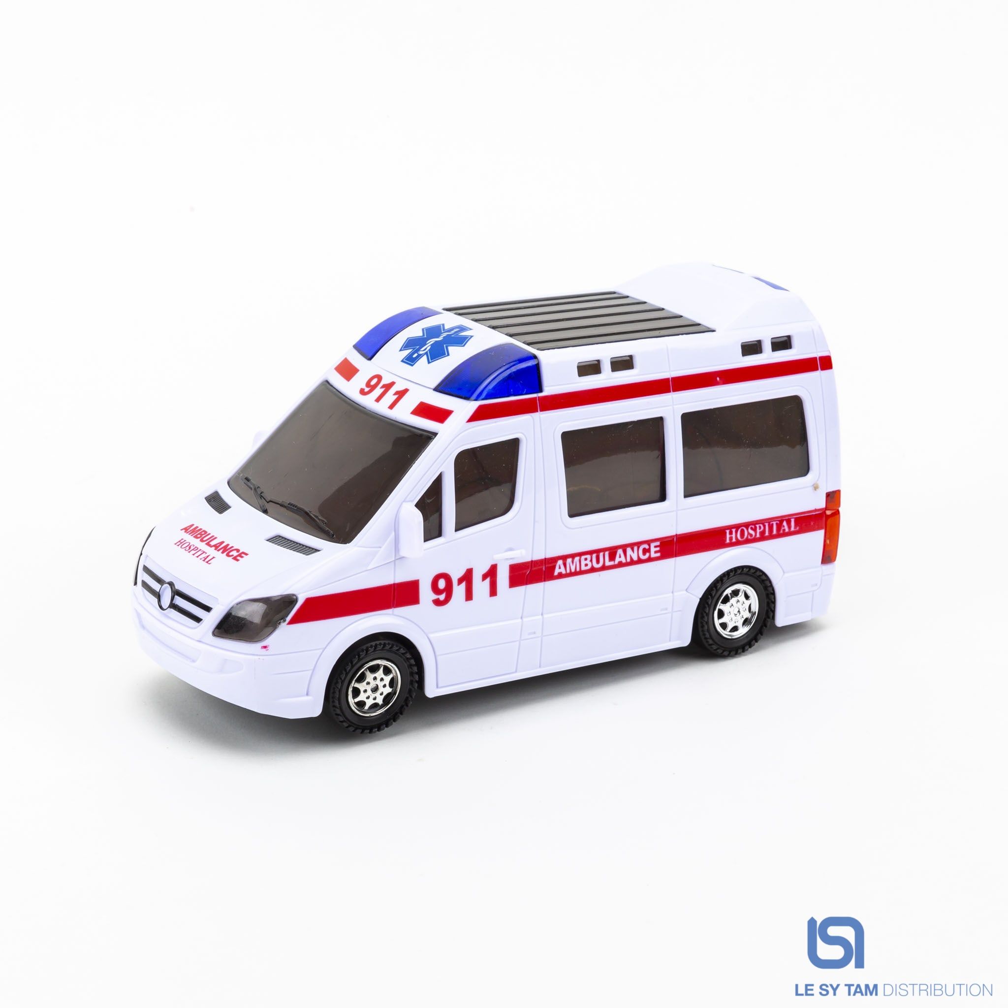  Hộp xe cứu thương nhạc đèn 89-2689 