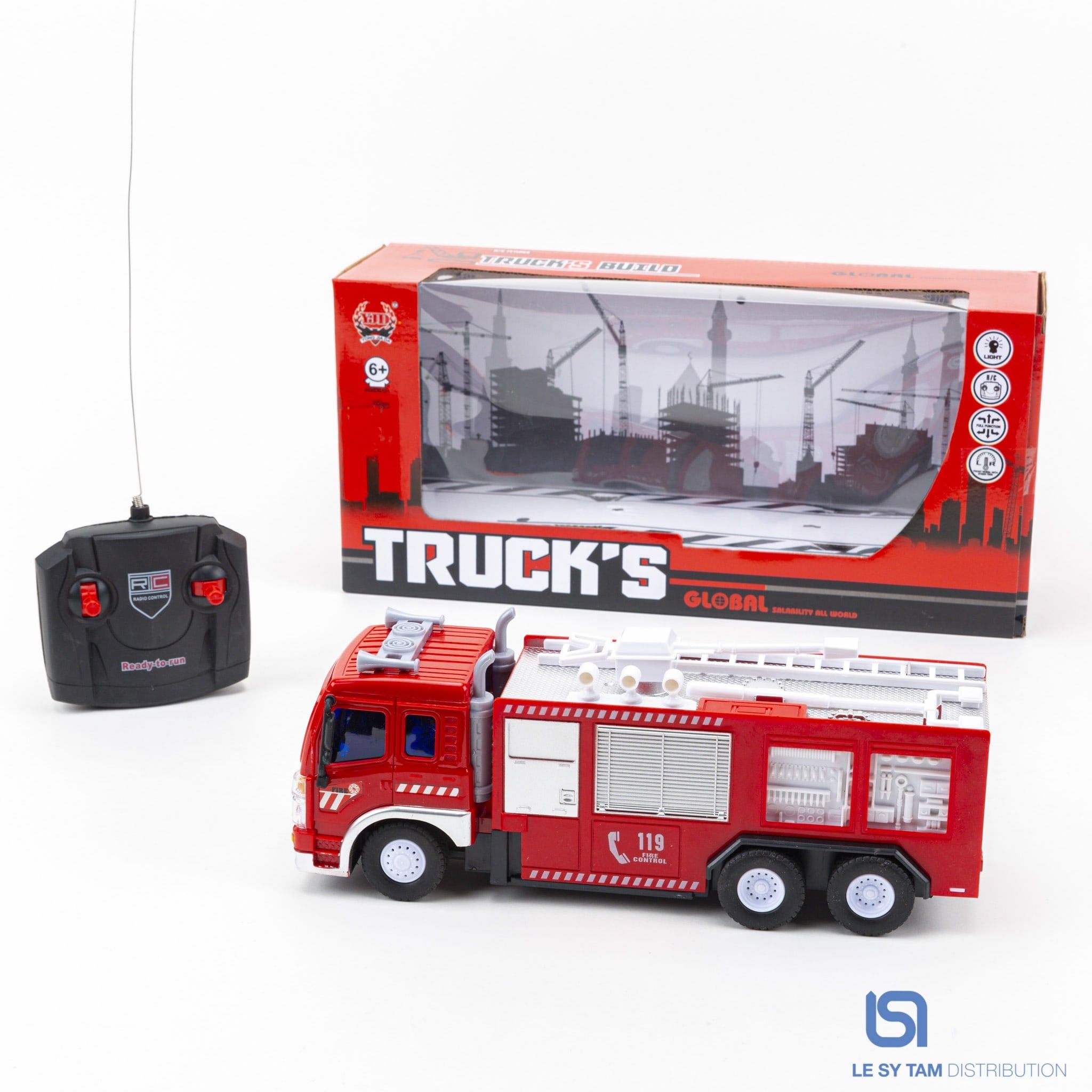 Xe cứu hỏa điều khiển 958-17 