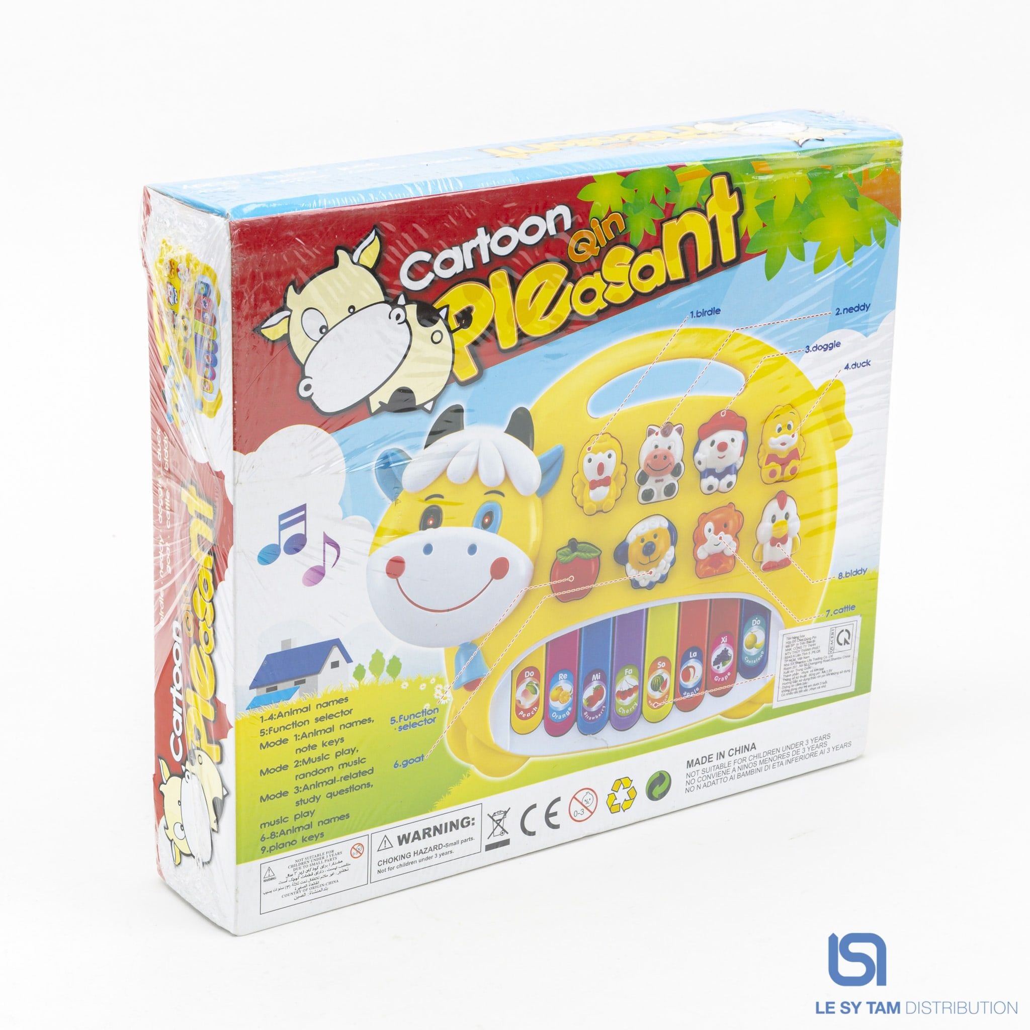  Hộp đàn hình con bò 840B 