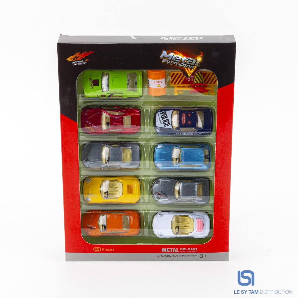  Hộp 10 xe sắt LA- 089 