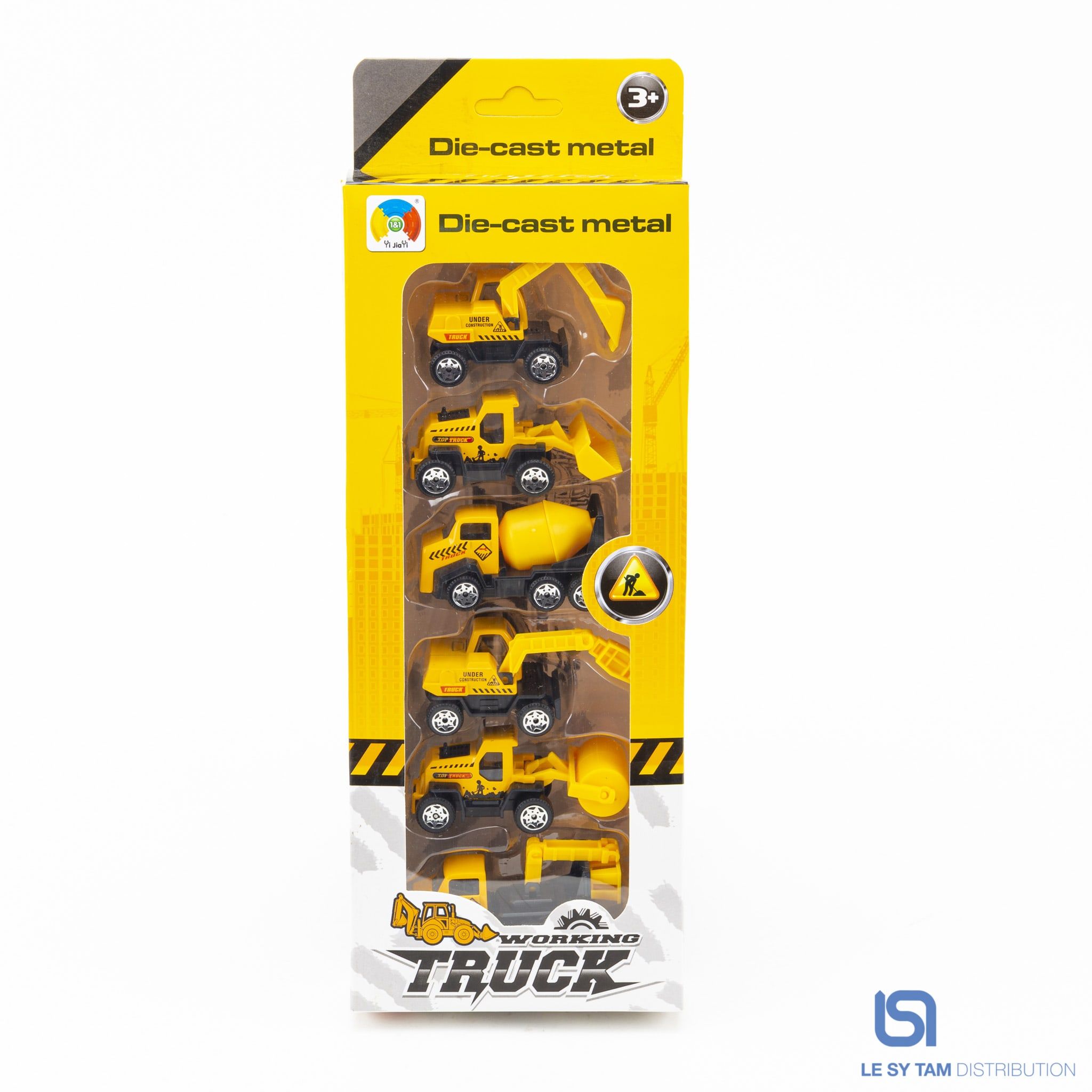  Hộp 6 xe sắt công trình 0688 