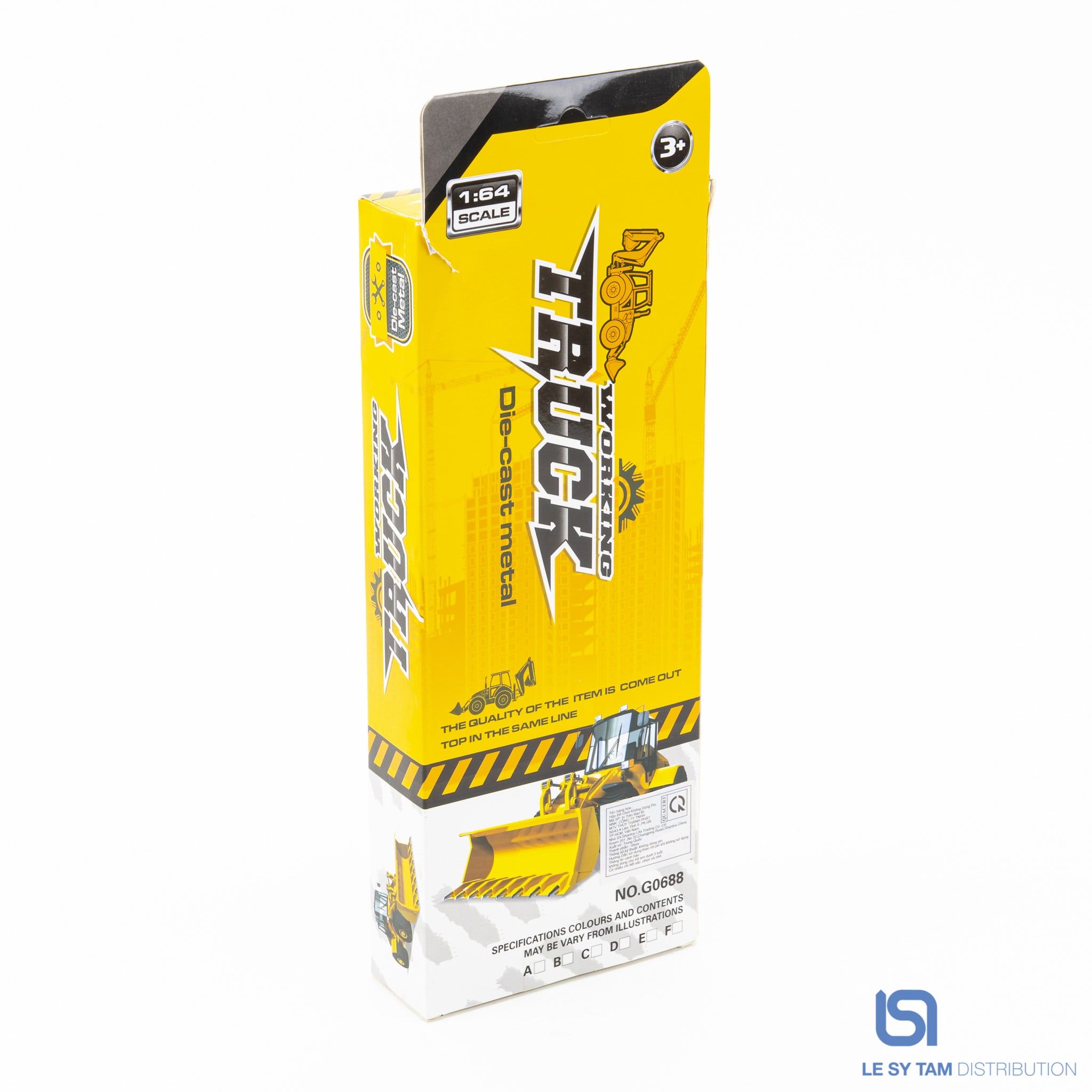  Hộp 6 xe sắt công trình 0688 