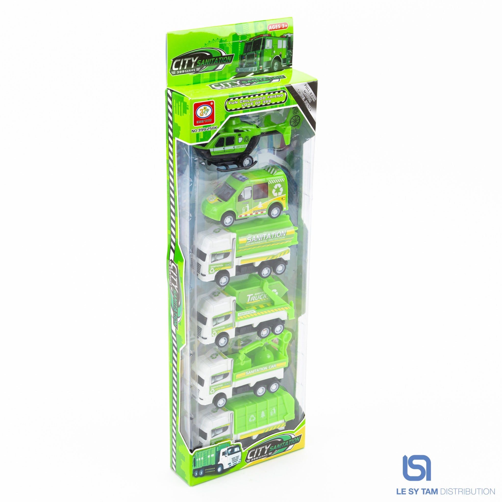  Hộp 6 xe, máy bay trớn 399-258K 