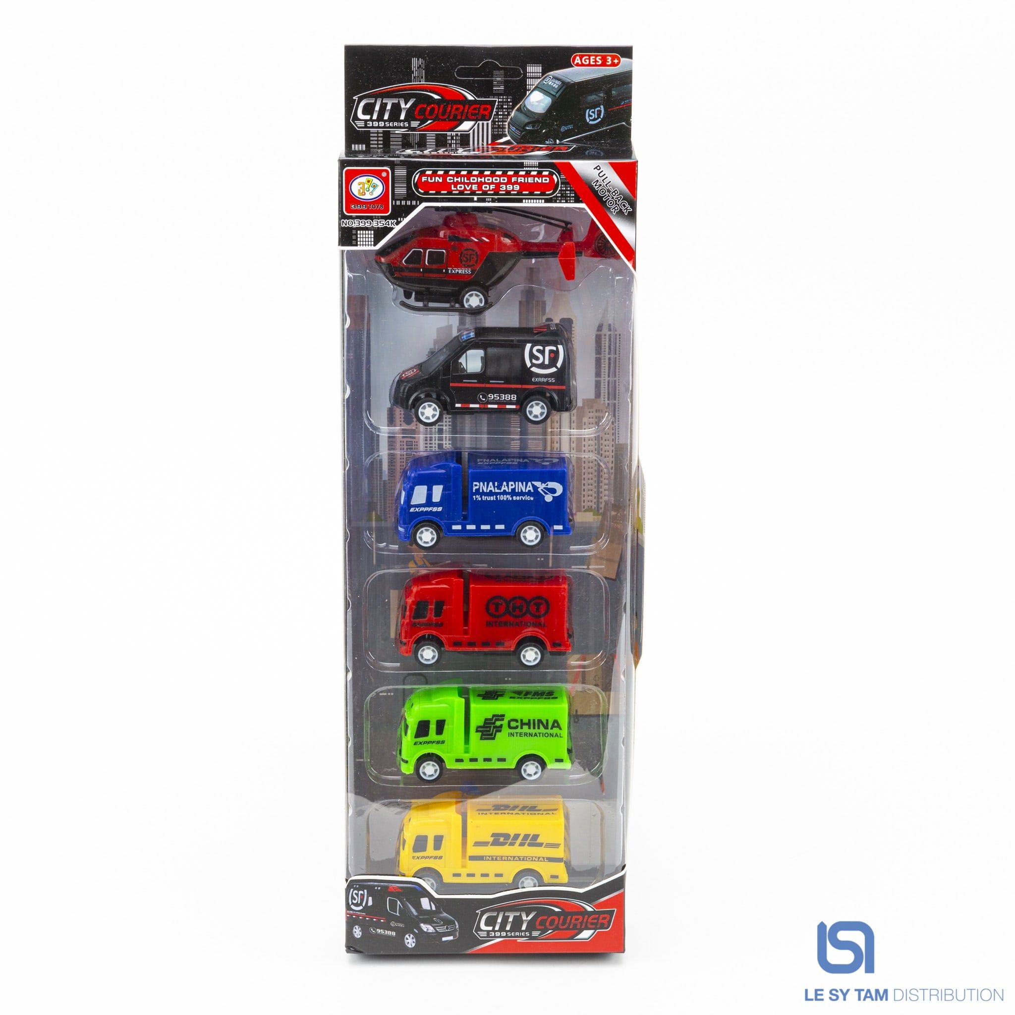  Hộp 6 xe, máy bay trớn 399-354K 