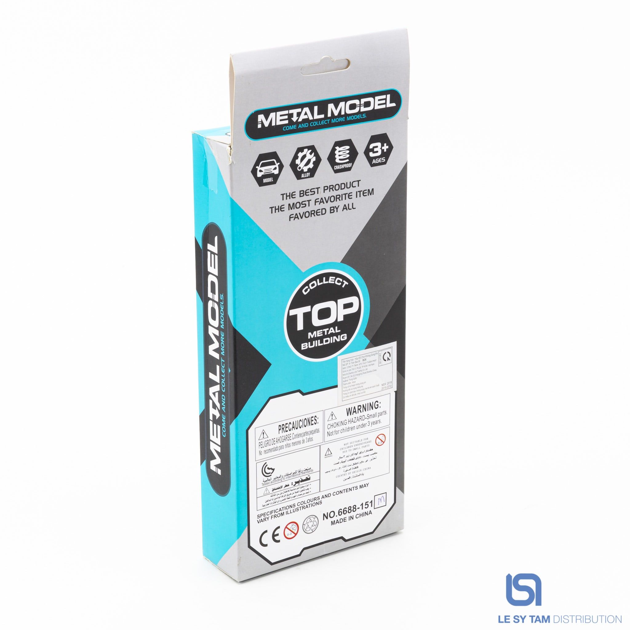  Hộp 3 xe trớn 6688-151M 