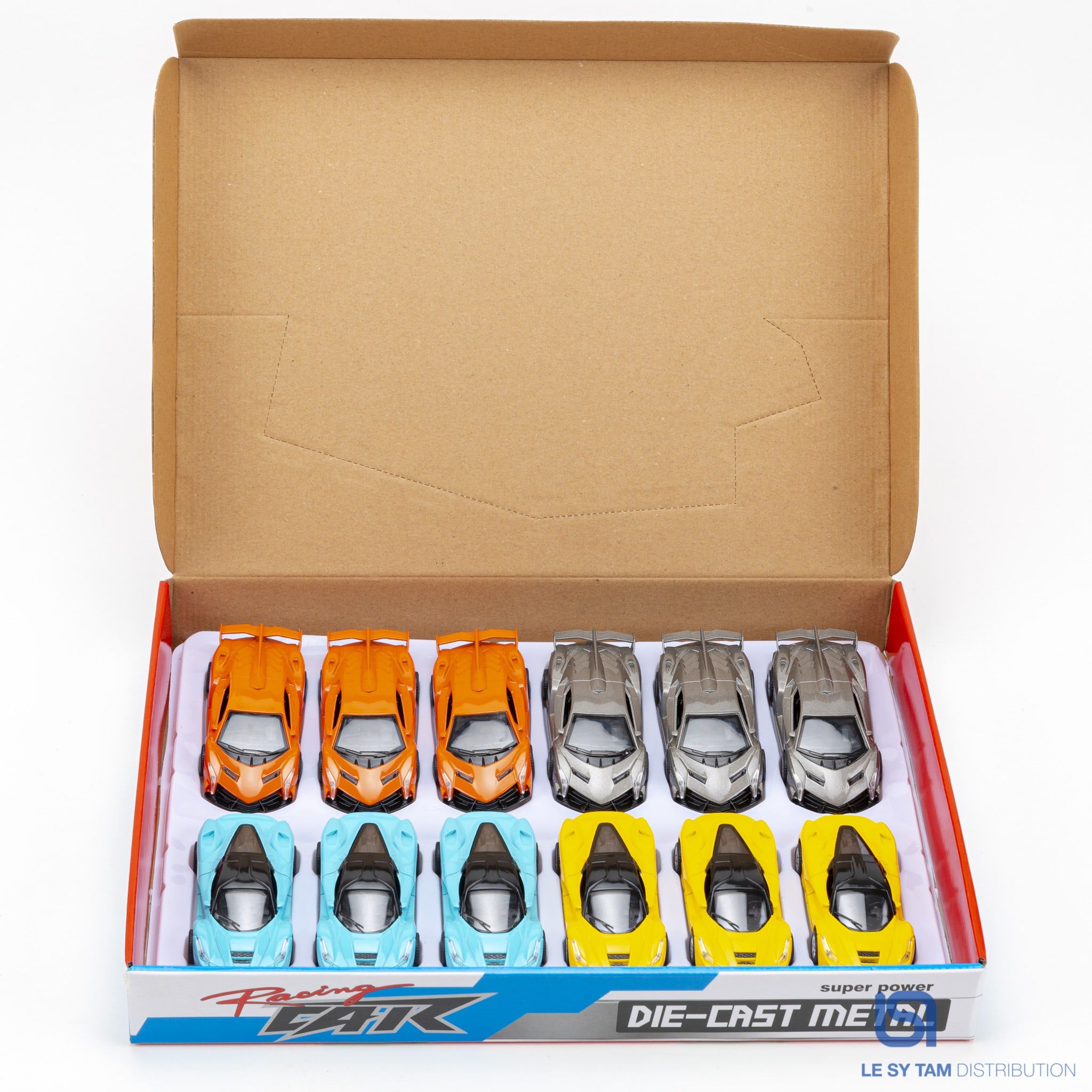  Hộp 12 xe sắt trớn 802H 