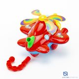  Túi máy bay đẩy cây 0327 