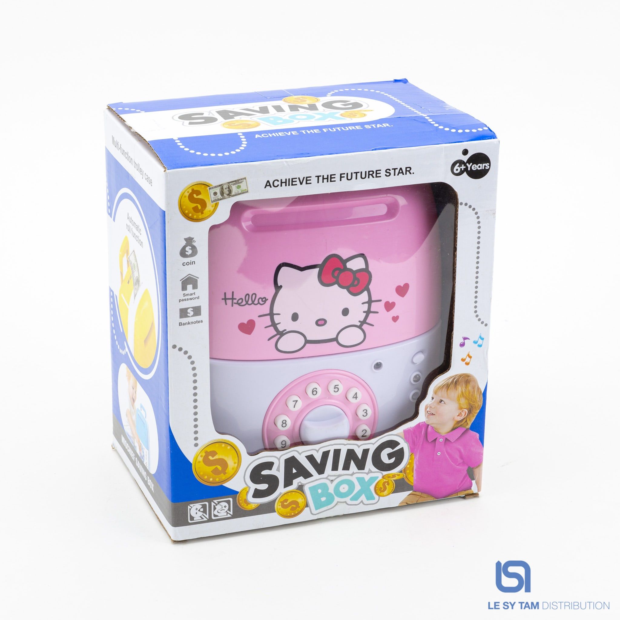  Hộp két sắt mèo 6688-5A/15A 