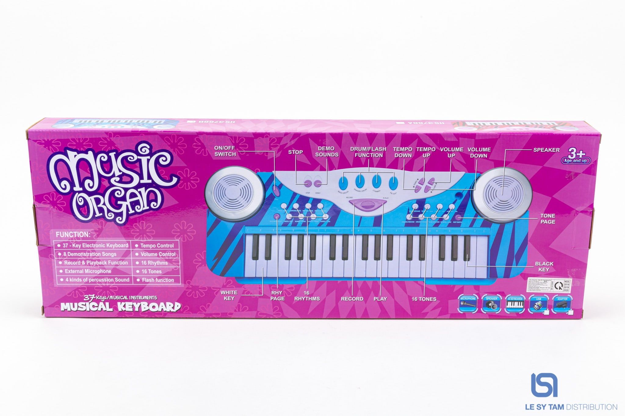  Hộp đàn piano 3766B 