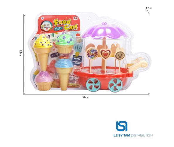  Vỉ xe kem ép kính 7664 