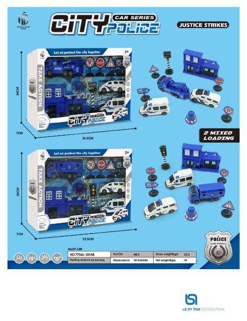  Hộp xe nhà cảnh sát 77565-301A 