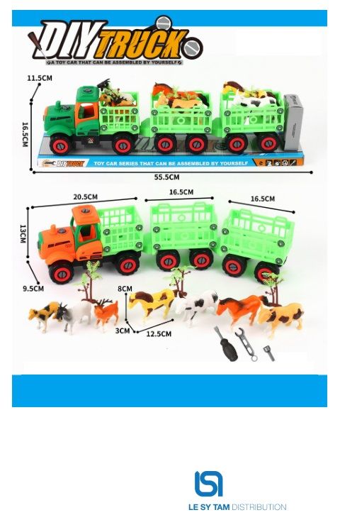  Xe tải thú ép kính 906-303 