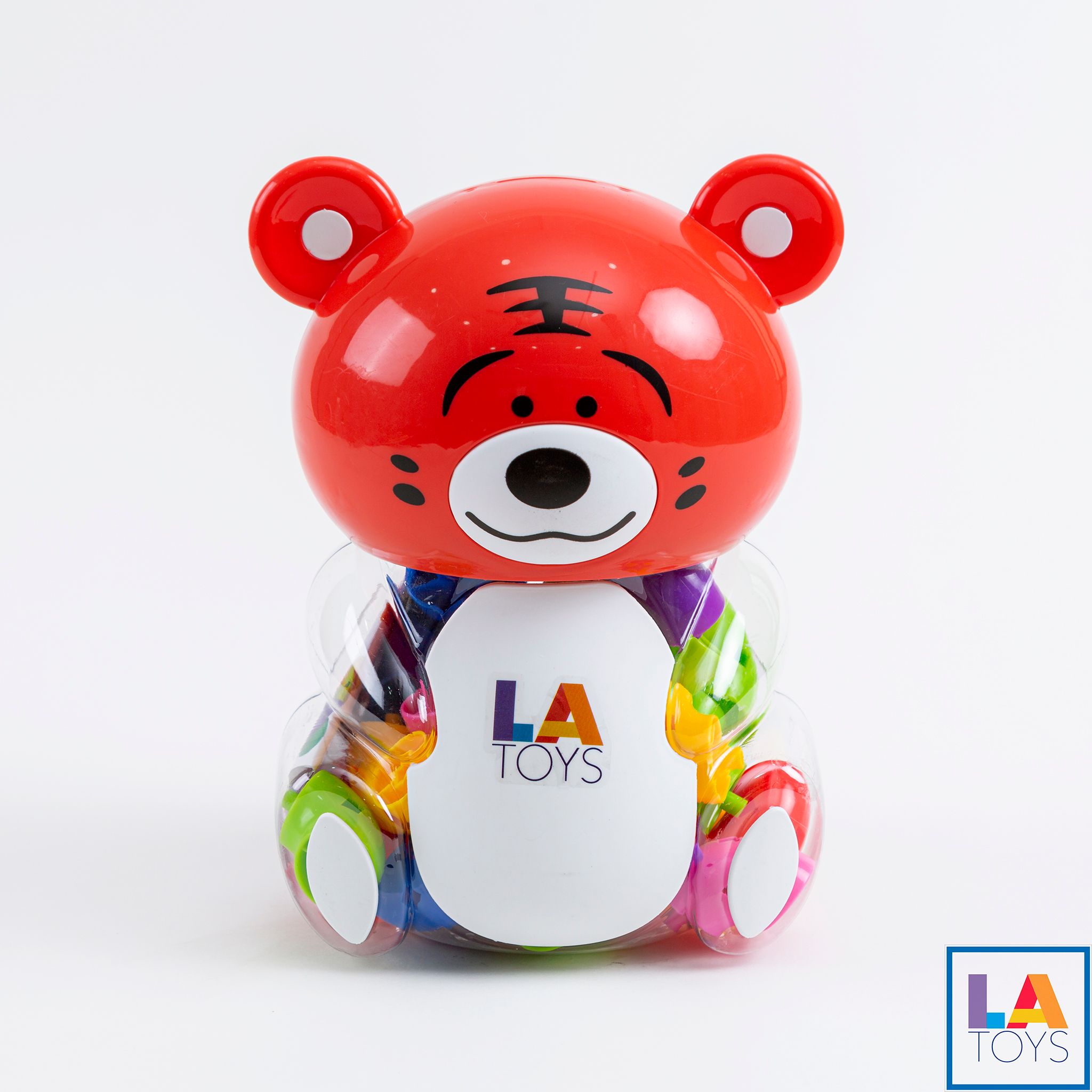  Hũ con thú lớn đựng đồ xếp hình 48 miếng LA4368-7 