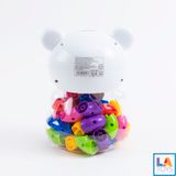  Hũ con thú lớn đựng đồ xếp hình 48 miếng LA4368-7 
