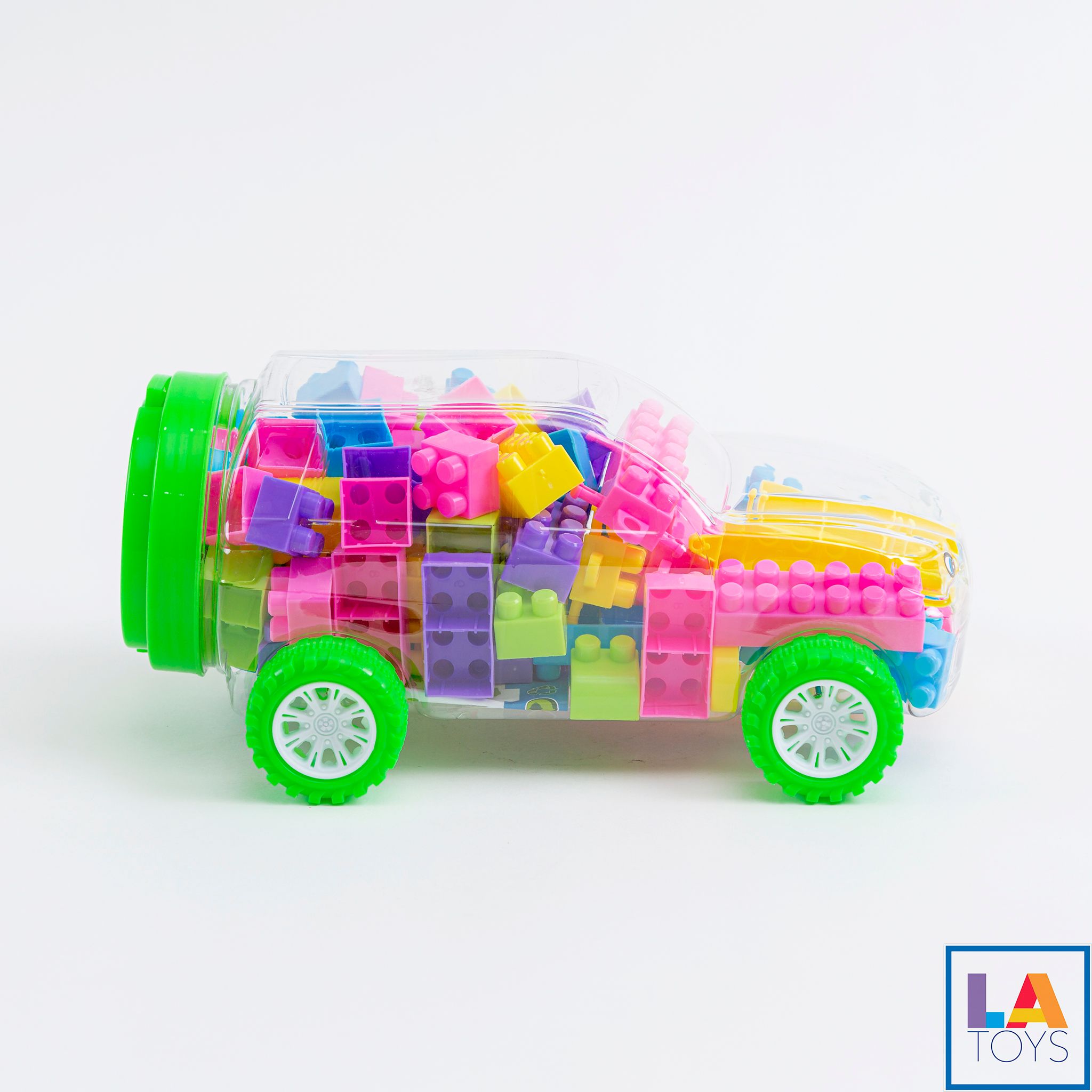  Hũ xe hơi trung chở đồ chơi xếp hình LA3368-19 