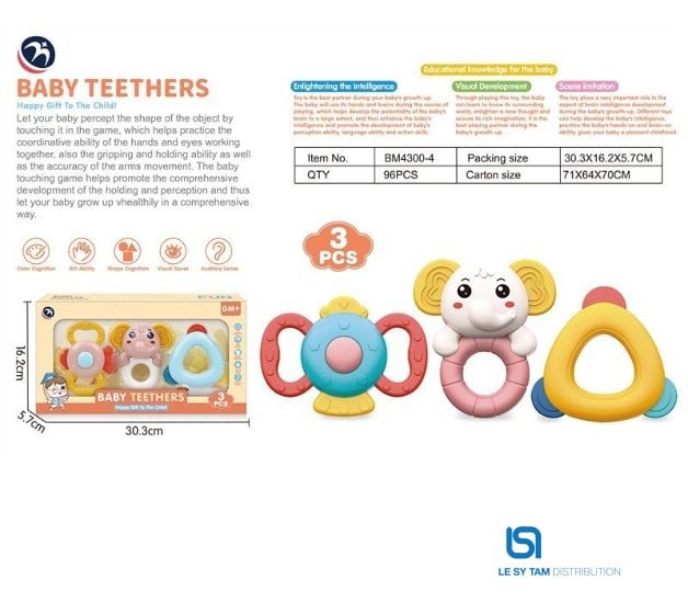  Hộp lục lạc 3 món BM 4300-4 