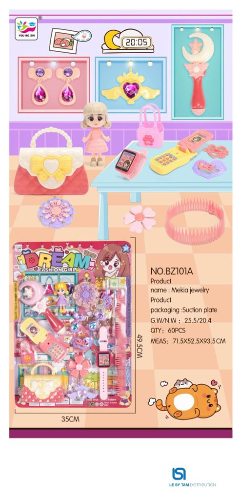  Vỉ trang điểm BZ 101A 