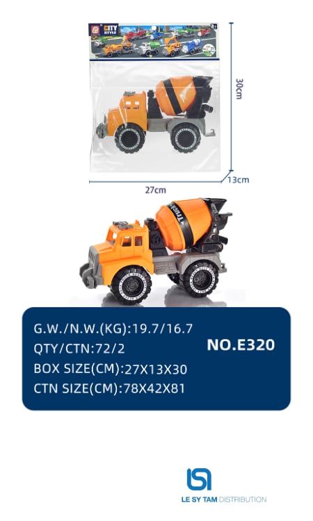  Túi xe bê tông E320 