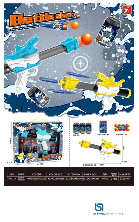  Hộp cá heo phun banh KY 01-8 