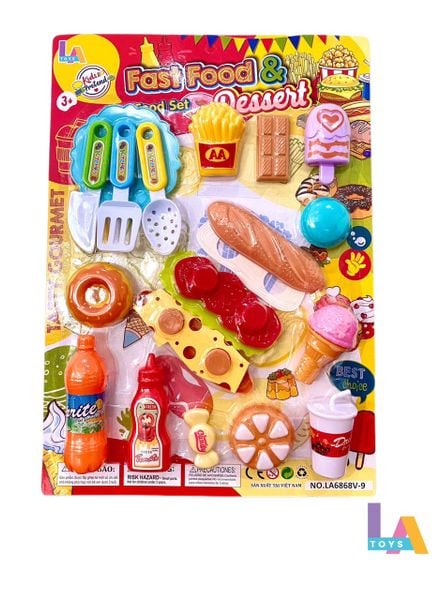  Vỉ đồ chơi kitchen LA6868V-9 