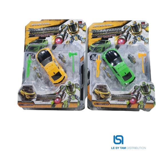  Vỉ xếp hình rô bô xe MF- 1010-4 