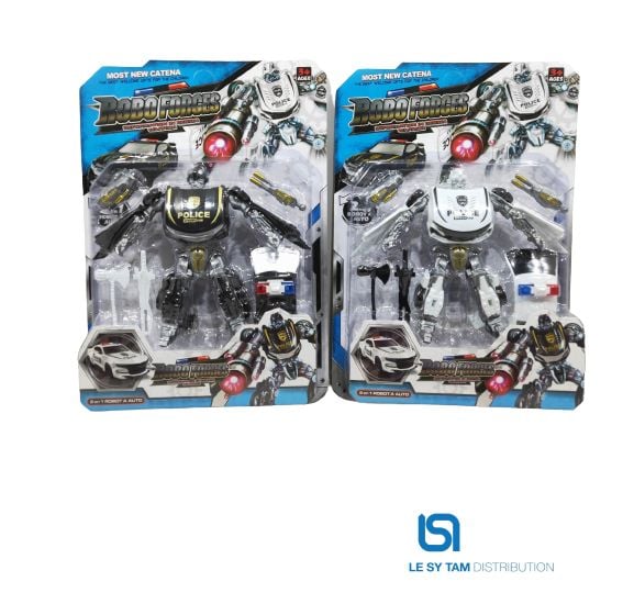  Vỉ xếp hình rô bô xe MF- 1011-1 