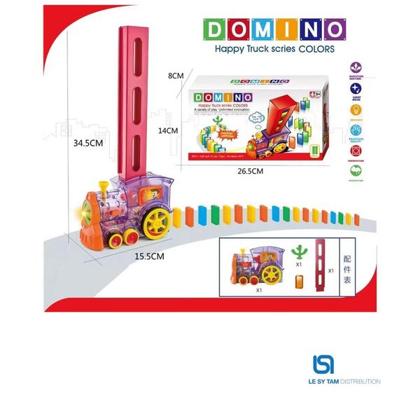  Xe lửa Domino X007 