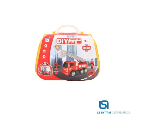  Valy xe cứu hỏa lắp ráp 559-74B 