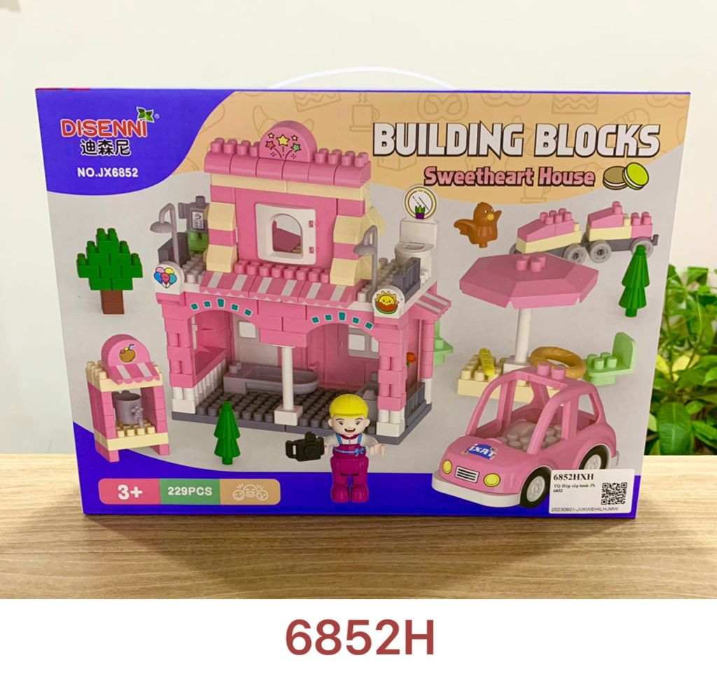  Hộp xếp hình JX 6852 