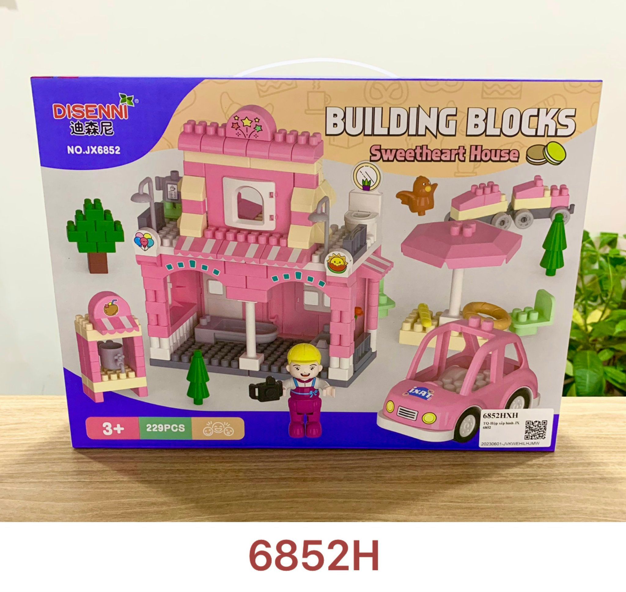  Hộp xếp hình JX 6852 