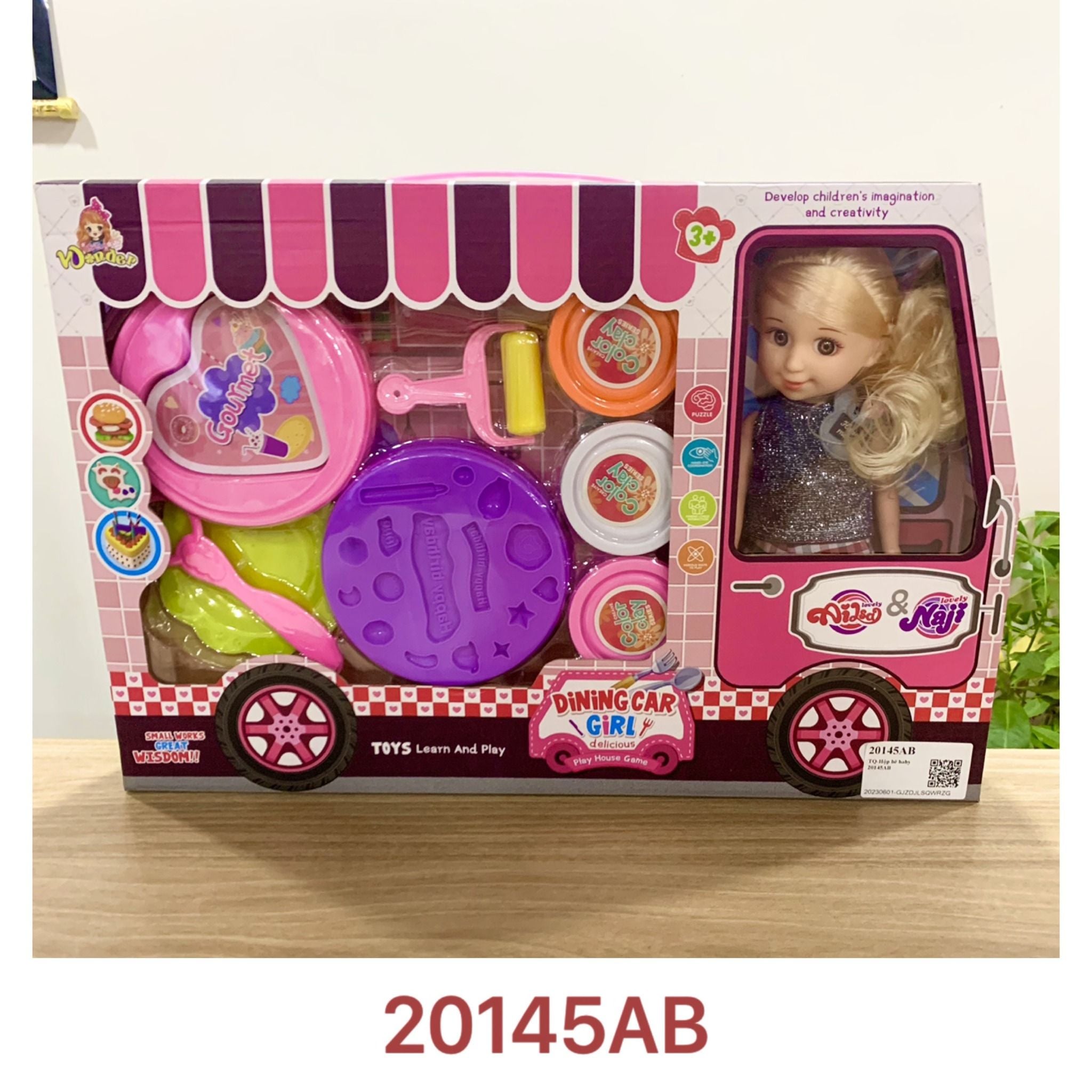  Hộp bê đất sét 20145AB 