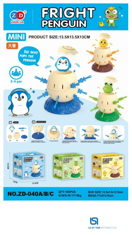  Ếch ảo thuật ZD- 040ABC 