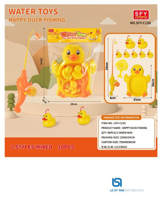  Túi thau câu cá con vịt  SFY 150 