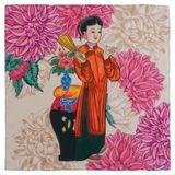  Tố nữ bên hoa thược dược 90 