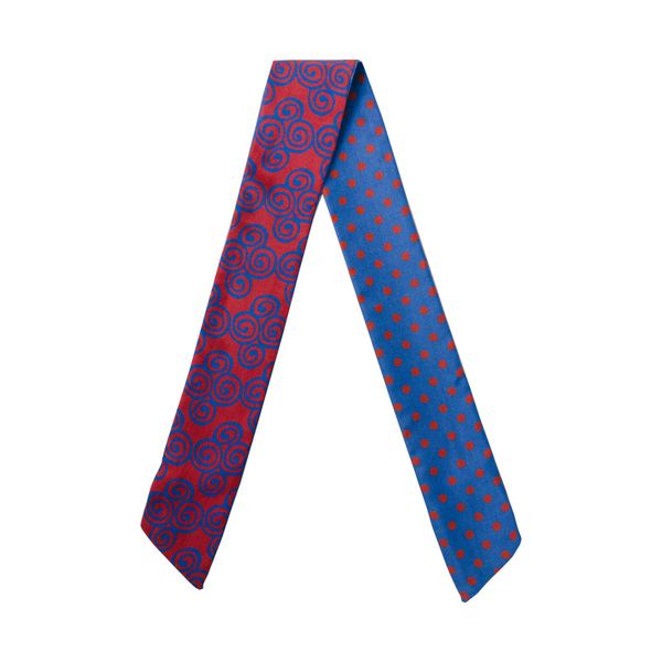  Khăn Twilly họa tiết xoáy S 