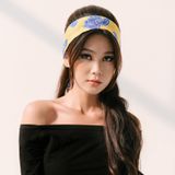  Khăn Twilly họa tiết sen S 