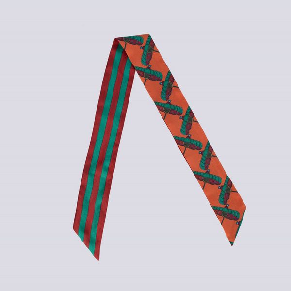  Parasol Pattern Twilly 