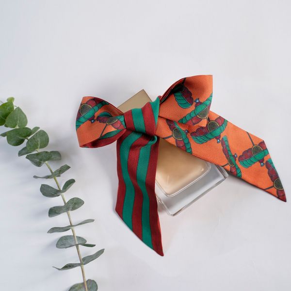  Parasol Pattern Twilly 