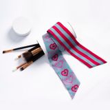  Khăn twilly họa tiết trái tim 2 